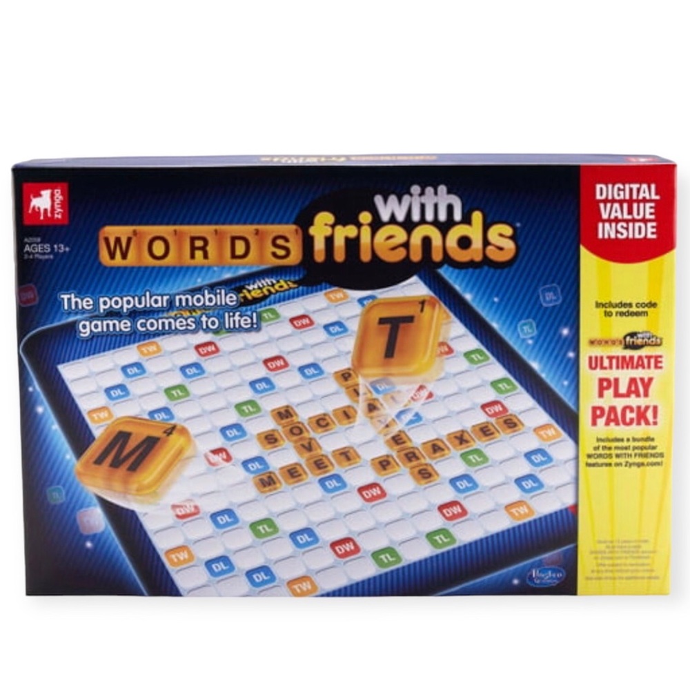 Words with Friends Classic Board Game Sealed